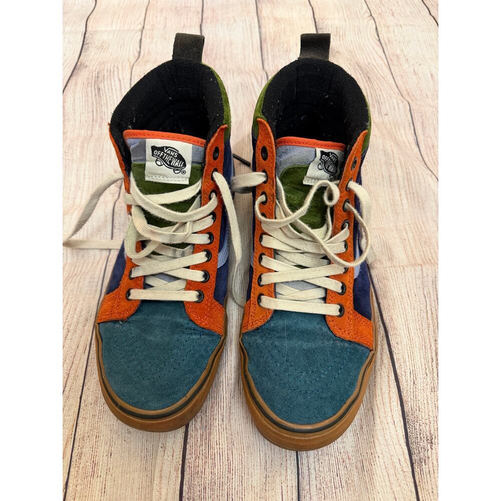 VANS Sk8-Hi Sneakers Multicolor Size M 9 W 10.5 - Picture 2 of 7